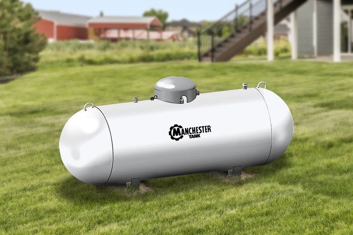 120 Gallon Above Ground ASME Steel Propane Tank