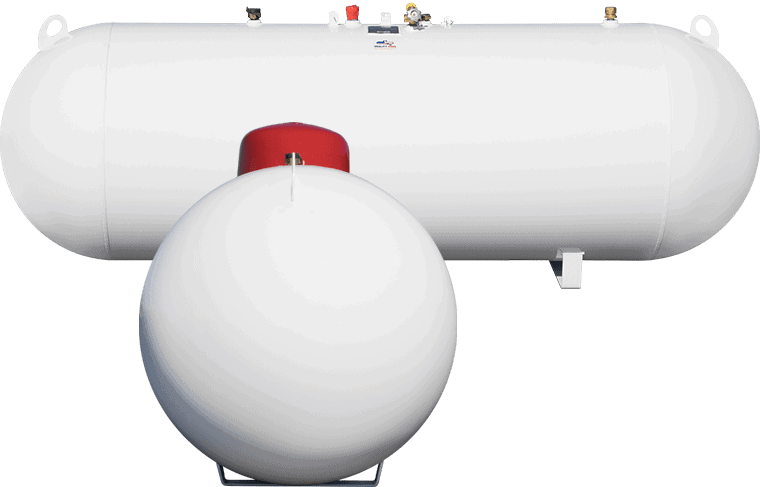 250 Gallon Above Ground Propane Tank